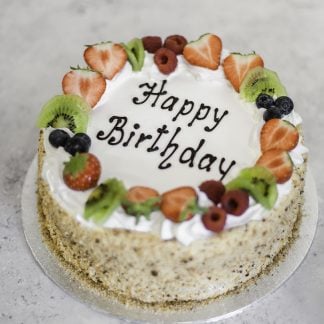 Italian Sponge Cake With Cream Filling