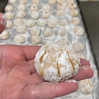 Ricciarelli biscuits