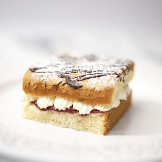 Fresh Cream and Jam Slices